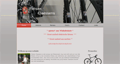 Desktop Screenshot of fietsen-claessens.be